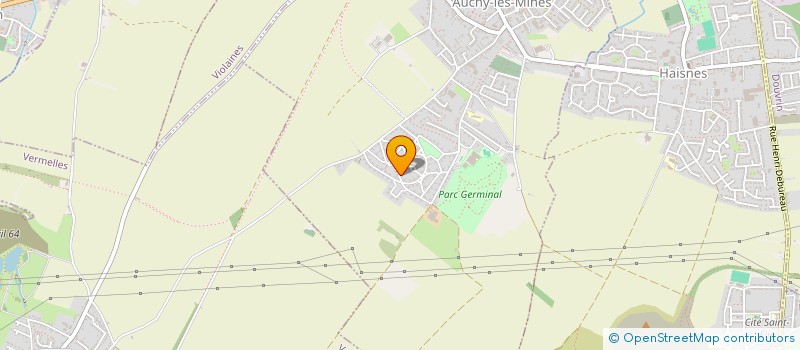 localisation de l'entreprise EXTRAHANDINAIRES FORMATIONS  AUCHY-LES-MINES