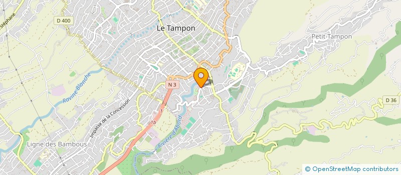 localisation de l'entreprise EXTRAITS DE BOURBON à LE TAMPON