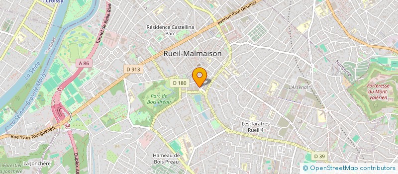 localisation de l'entreprise EXTRAITS SECS à RUEIL-MALMAISON