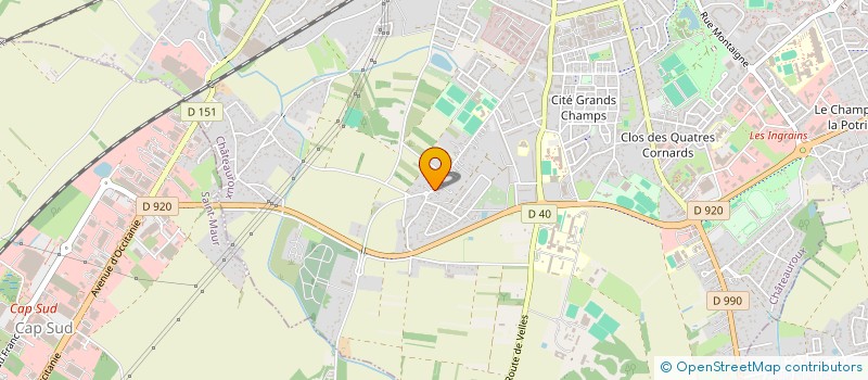 localisation de l'entreprise EXTRALARGE PRODUCTIONS à CHATEAUROUX