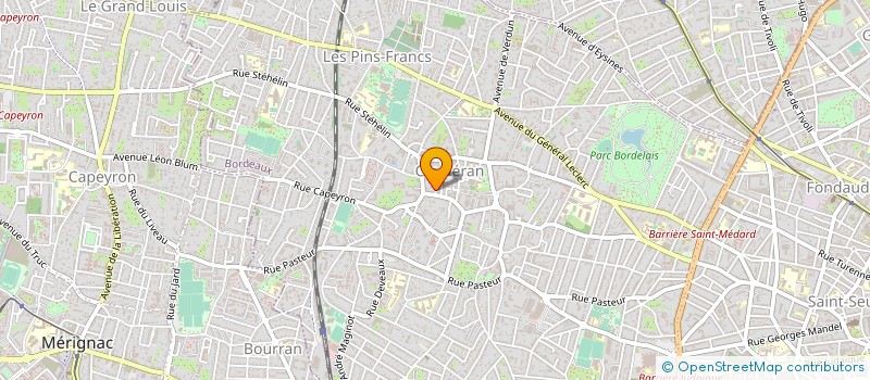 localisation de l'entreprise EXTRALINGUA à BORDEAUX