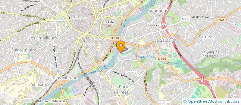 localisation de l'entreprise EXTRANORM à LIMOGES