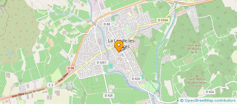 localisation de l'entreprise EXTRASPEECH  LA LONDE-LES-MAURES