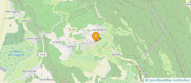 localisation de l'entreprise EXTRASSIAZ ENTREPRISE  SAINT-PIERRE-DE-CURTILLE