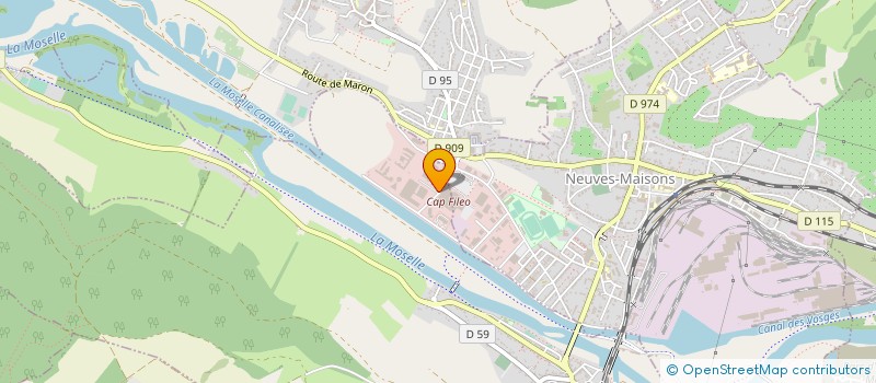 localisation de l'entreprise EXTRATEX S.F.I  PONT-SAINT-VINCENT