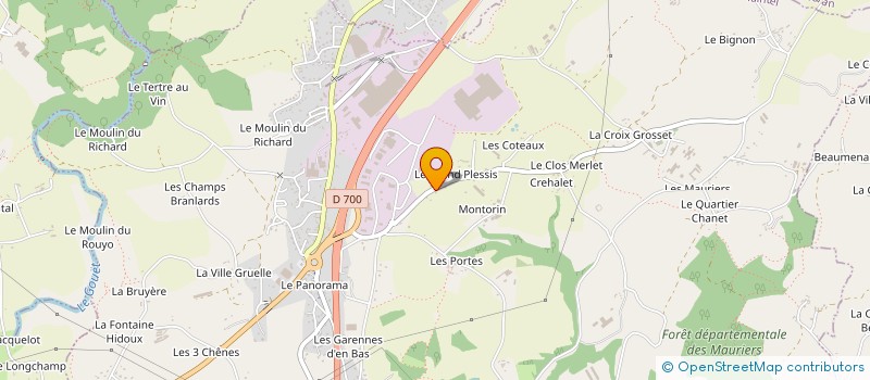 localisation de l'entreprise EXTRAVADANSE  PLAINTEL