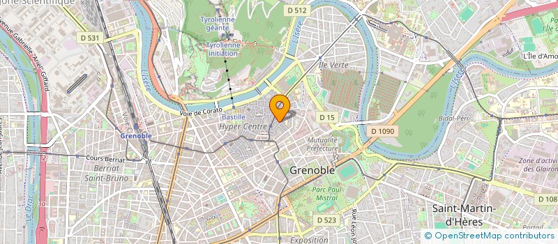 localisation de l'entreprise EXTRAVAGANCE BOUTIQUE  GRENOBLE