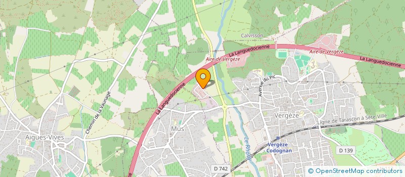 localisation de l'entreprise EXTREM  VERGEZE