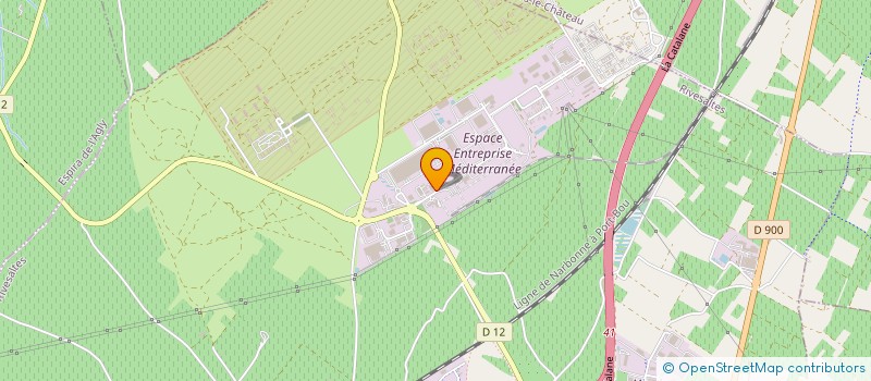 localisation de l'entreprise EXTREM GLOBAL  RIVESALTES