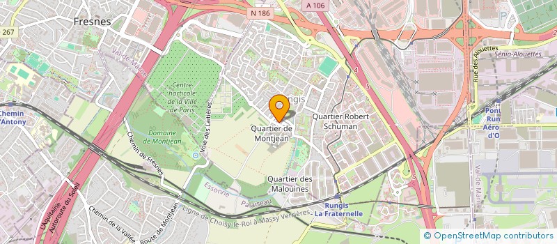 localisation de l'entreprise EXTREM SPORTS EVENTS  RUNGIS