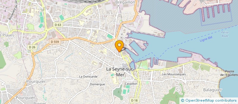localisation de l'entreprise EXTREM TP  LA SEYNE-SUR-MER