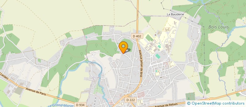 localisation de l'entreprise EXTREMAVENTURE  COULOMMIERS