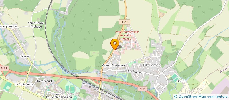 localisation de l'entreprise EXTREME AUTO  FITZ-JAMES