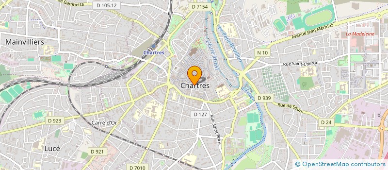 localisation de l'entreprise EXTREME BIKE CHARTRES à CHARTRES