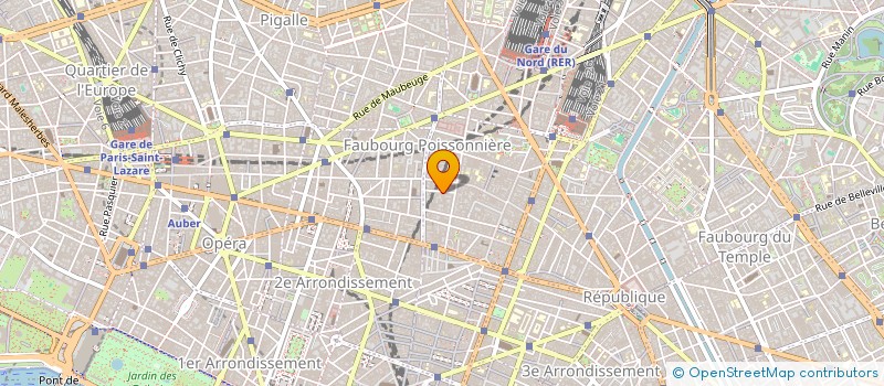 localisation de l'entreprise EXTREME CREA à PARIS
