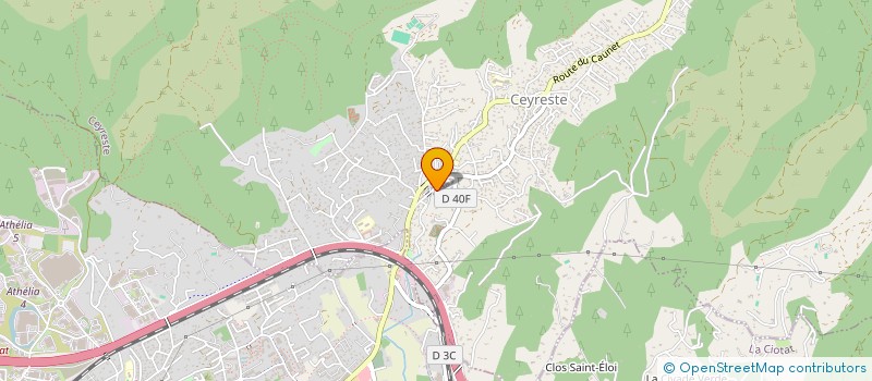 localisation de l'entreprise EXTREME ELAGAGE à CEYRESTE