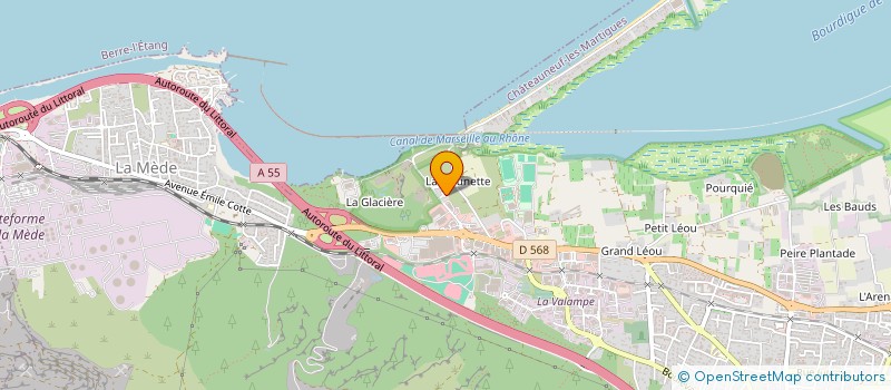 localisation de l'entreprise EXTREME EVENT FRANCE à CHATEAUNEUF-LES-MARTIGUES