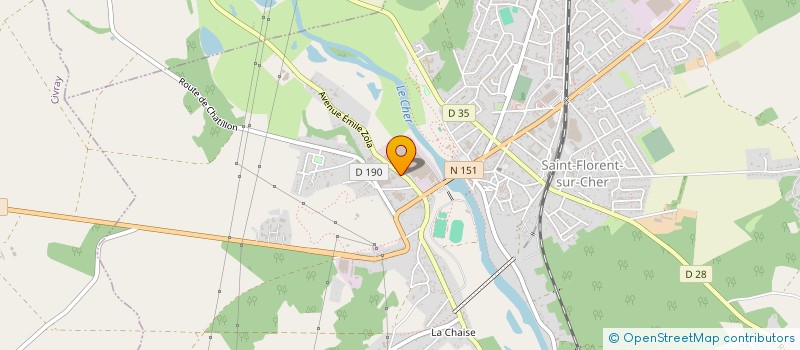 localisation de l'entreprise EXTREME GRAPHICS à BOURGES