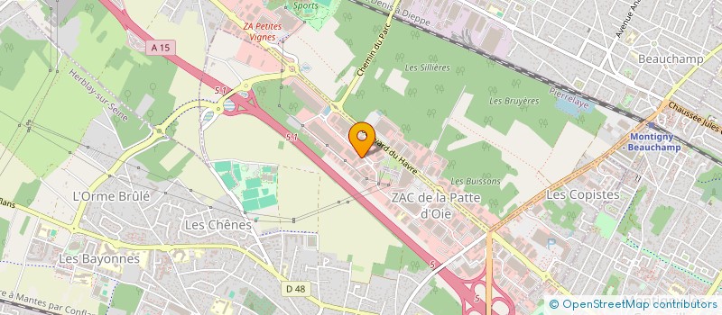 localisation de l'entreprise EXTREME JET à HERBLAY-SUR-SEINE