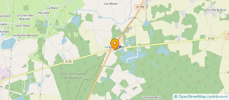 localisation de l'entreprise EXTREME LOISIRS ORGANISATION  DINGE