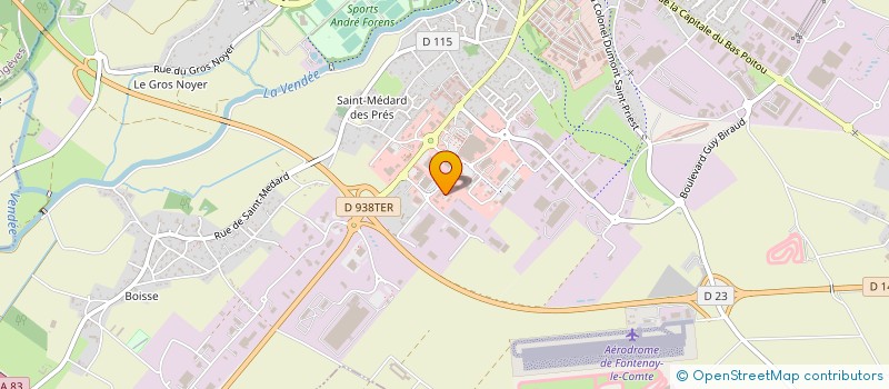 localisation de l'entreprise EXTREME MOTOS  FONTENAY-LE-COMTE