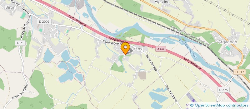 localisation de l'entreprise EXTREME NIGHT PRODUCTION à SARPOURENX