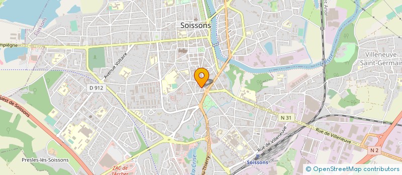localisation de l'entreprise EXTREME SHOP 02 à SOISSONS