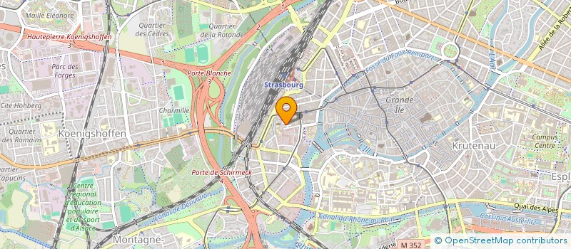 localisation de l'entreprise EXTREME VIDEO à STRASBOURG