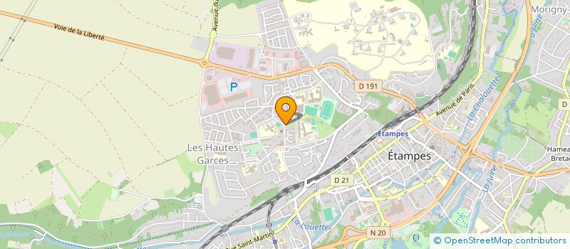 localisation de l'entreprise EXTREME X FOOD SARL à ETAMPES
