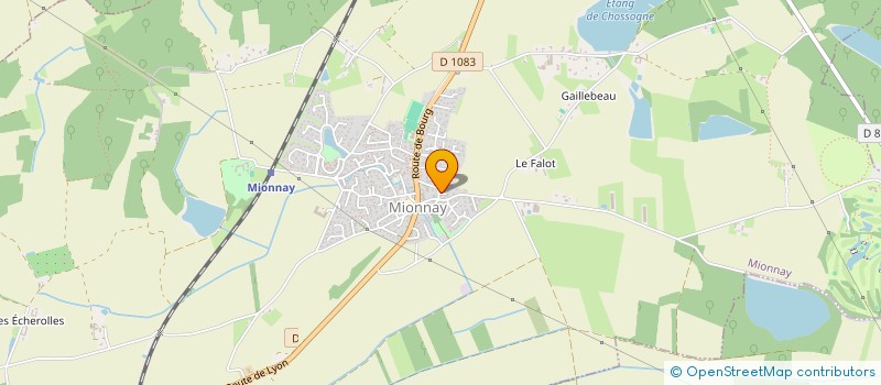 localisation de l'entreprise EXXALIS  MIONNAY