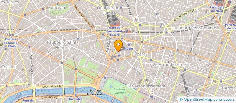 localisation de l'entreprise EXXO à PARIS