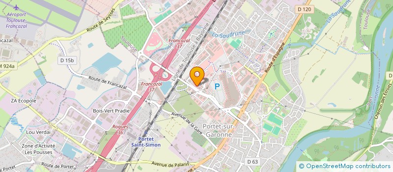 localisation de l'entreprise EXXUS INVESTISSEMENTS à PORTET-SUR-GARONNE