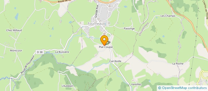 localisation de l'entreprise EXYMIA  FOURNEAUX