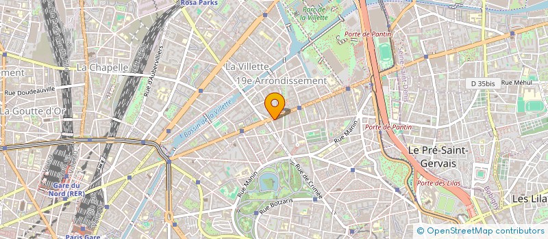 localisation de l'entreprise EXZEB  PARIS