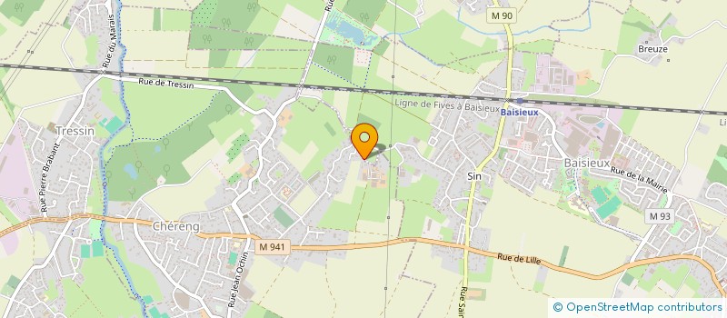 localisation de l'entreprise EY COMPAGNY  CHERENG