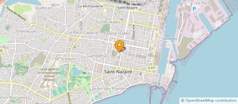 localisation de l'entreprise EY EPICERIE à SAINT-NAZAIRE