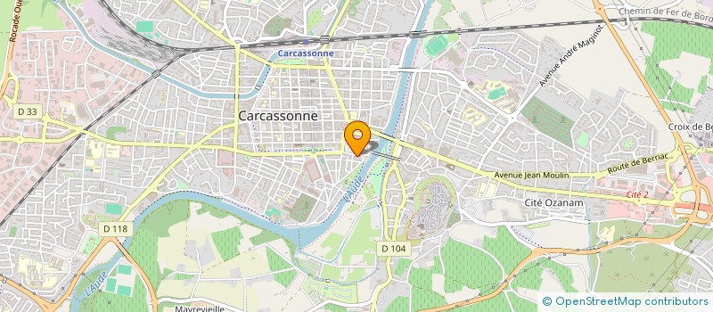 localisation de l'entreprise EY SERVICES à CARCASSONNE