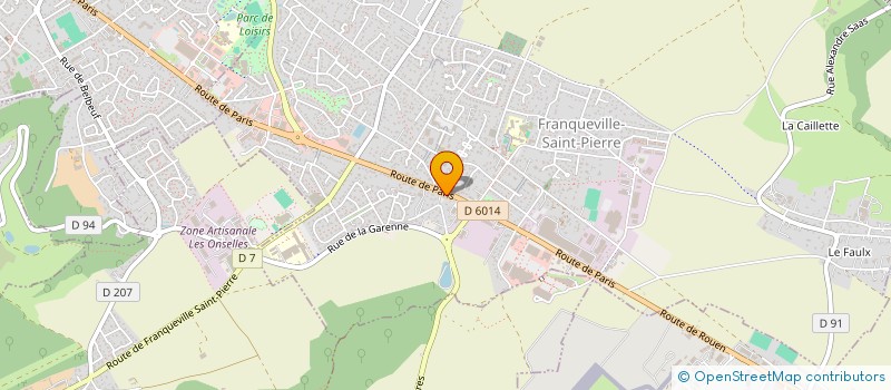 localisation de l'entreprise EY2J  FRANQUEVILLE-SAINT-PIERRE