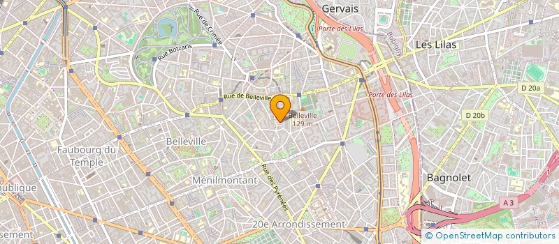 localisation de l'entreprise EYA  PARIS