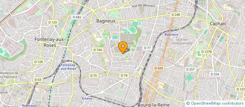 localisation de l'entreprise EYA-MOLLE BEKOMBO-PRISO  BAGNEUX