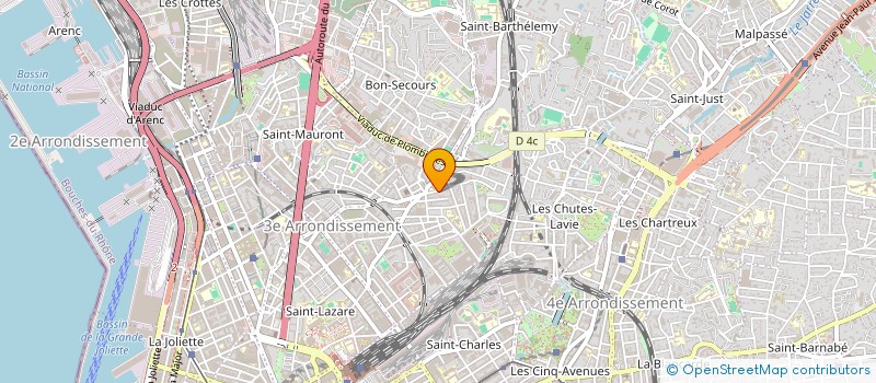 localisation de l'entreprise EYA PRO 13 à MARSEILLE