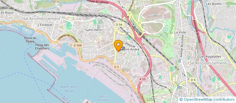 localisation de l'entreprise EYAD CONSULTING  MARSEILLE