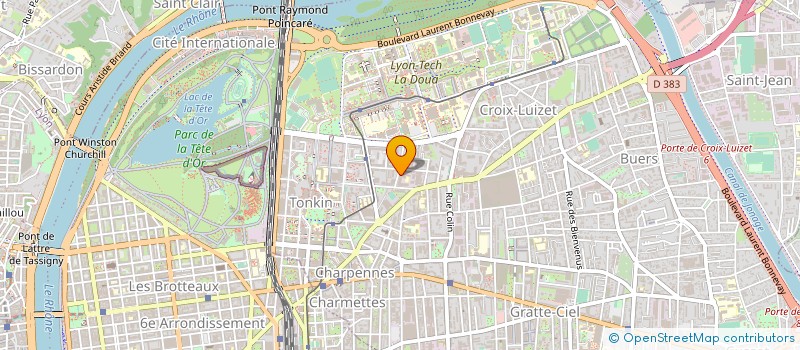 localisation de l'entreprise EYCHENNE PARTICIPATIONS à VILLEURBANNE