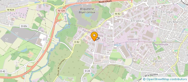 localisation de l'entreprise EYCHENNE SERVICES à PLAISANCE-DU-TOUCH