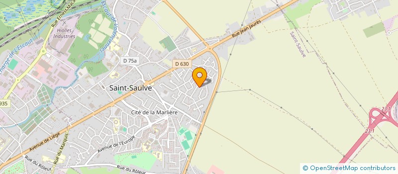 localisation de l'entreprise EYE-EYE-EYE  SAINT-SAULVE