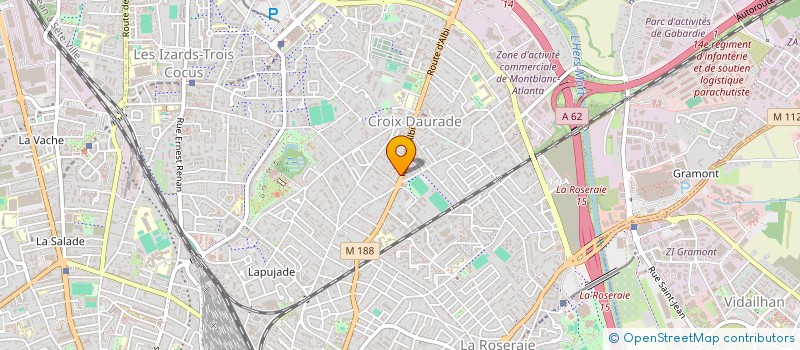 localisation de l'entreprise EYE FINE à TOULOUSE