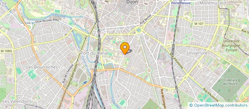 localisation de l'entreprise EYE MAGIC EUROPE  DIJON