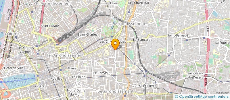 localisation de l'entreprise EYE ON WIRE à MARSEILLE