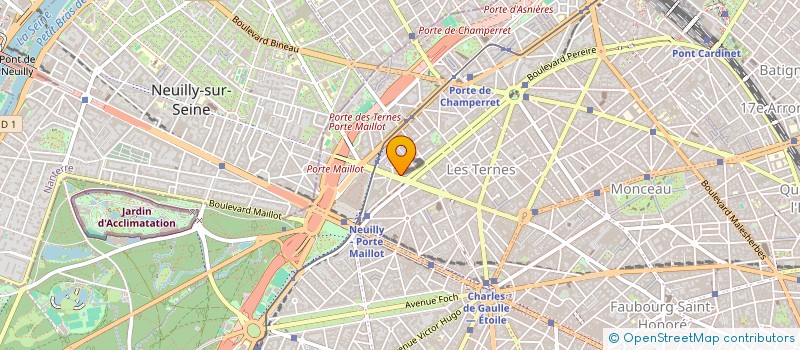 localisation de l'entreprise EYE TECH à PARIS
