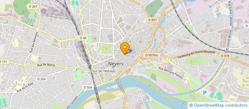 localisation de l'entreprise EYECOMM.  BRIVE-LA-GAILLARDE